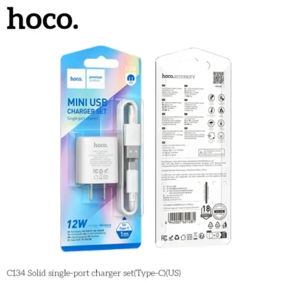 Sỉ Bộ Sạc Một Cổng Hoco C134 Type-C (US) – Nguồn Hàng Giá Tận Gốc, Lợi Nhuận Cao - Ảnh 4