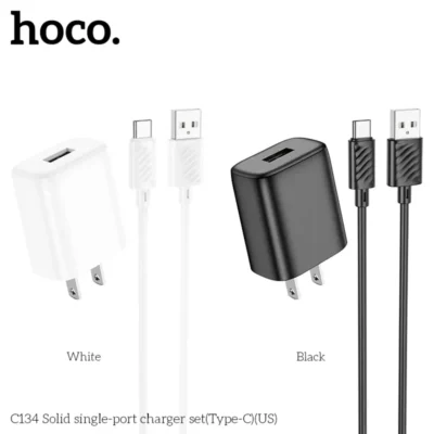 Sỉ Bộ Sạc Một Cổng Hoco C134 Type-C (US) – Nguồn Hàng Giá Tận Gốc, Lợi Nhuận Cao - Ảnh 6