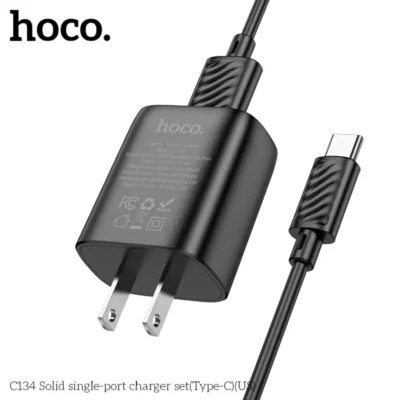 Sỉ Bộ Sạc Một Cổng Hoco C134 Type-C (US) – Nguồn Hàng Giá Tận Gốc, Lợi Nhuận Cao - Ảnh 8