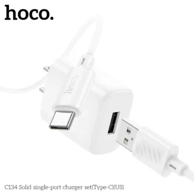 Sỉ Bộ Sạc Một Cổng Hoco C134 Type-C (US) – Nguồn Hàng Giá Tận Gốc, Lợi Nhuận Cao - Ảnh 11