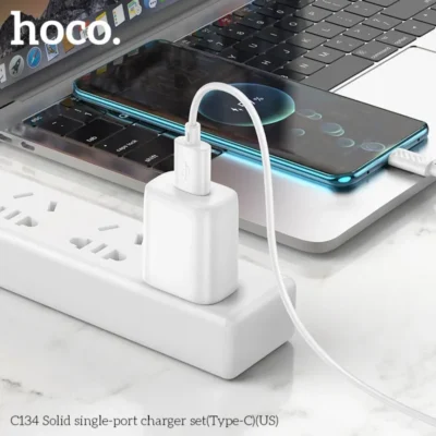 Sỉ Bộ Sạc Một Cổng Hoco C134 Type-C (US) – Nguồn Hàng Giá Tận Gốc, Lợi Nhuận Cao - Ảnh 12