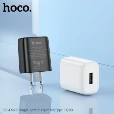 Sỉ Bộ Sạc Một Cổng Hoco C134 Type-C (US) – Nguồn Hàng Giá Tận Gốc, Lợi Nhuận Cao - Ảnh 2