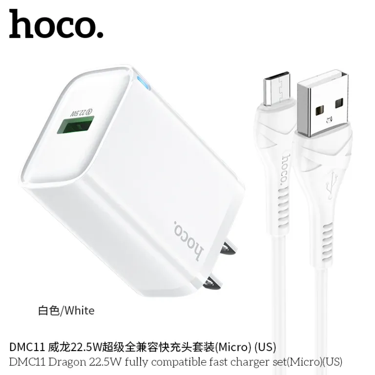 Bộ Sạc 1 Cổng Hoco DMC11 22.5W Micro – Sạc Siêu Nhanh, Công Suất Thực Mạnh Mẽ Bộ Sạc 1 Cổng Hoco DMC11 22.5W Micro – Sạc Siêu Nhanh, Công Suất Thực Mạnh Mẽ - Ảnh 5
