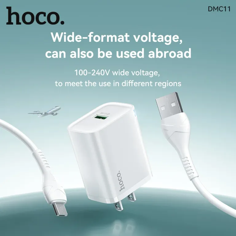 Bộ Sạc 1 Cổng Hoco DMC11 22.5W Micro – Sạc Siêu Nhanh, Công Suất Thực Mạnh Mẽ Bộ Sạc 1 Cổng Hoco DMC11 22.5W Micro – Sạc Siêu Nhanh, Công Suất Thực Mạnh Mẽ - Ảnh 4