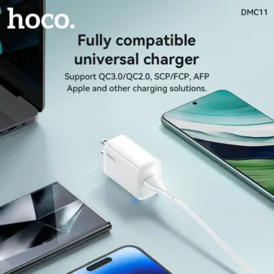 Bộ Sạc Nhanh Hoco DMC11 22.5W Kèm Cáp Micro USB Bộ Sạc Nhanh Hoco DMC11 22.5W Kèm Cáp Micro USB - Ảnh 3