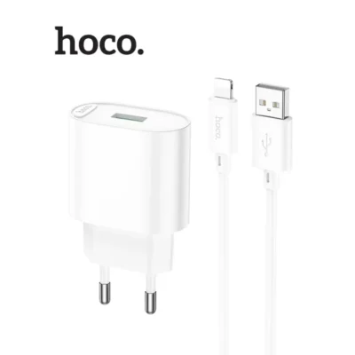 Bộ Sạc Hoco C109 Fighter QC3.0 18W Kèm Cáp Lightning 1m (US) Bộ Sạc Hoco C109 Fighter QC3.0 18W Kèm Cáp Lightning 1m (US) - Ảnh 4