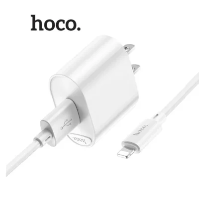 Bộ Sạc Hoco C109 Fighter QC3.0 18W Kèm Cáp Lightning 1m (US) Bộ Sạc Hoco C109 Fighter QC3.0 18W Kèm Cáp Lightning 1m (US) - Ảnh 2