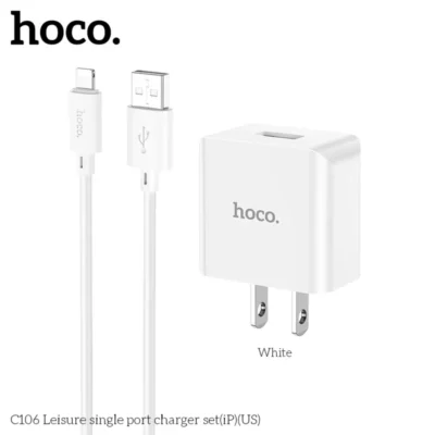 Bộ Sạc Hoco C106A Leisure iPhone – Nhỏ Gọn, Sạc Ổn Định, Giải Pháp Kinh Doanh Giá Rẻ - Ảnh 4