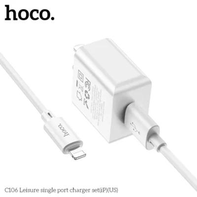 Bộ Sạc Hoco C106A Leisure iPhone – Nhỏ Gọn, Sạc Ổn Định, Giải Pháp Kinh Doanh Giá Rẻ - Ảnh 7