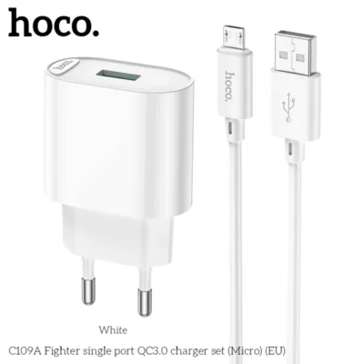 Bộ Sạc Hoco C109A QC3.0 Micro – Sạc Nhanh Vượt Trội, Giải Pháp Kinh Doanh Tối Ưu - Ảnh 4