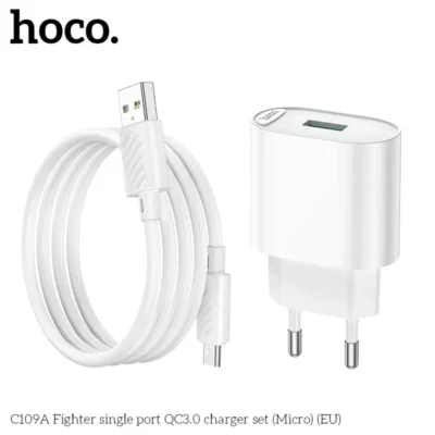 Bộ Sạc Hoco C109A QC3.0 Micro – Sạc Nhanh Vượt Trội, Giải Pháp Kinh Doanh Tối Ưu - Ảnh 9