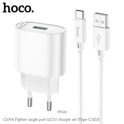 Bộ sạc Hoco C109A Fighter single port QC3.0 Type-C - Ảnh 6