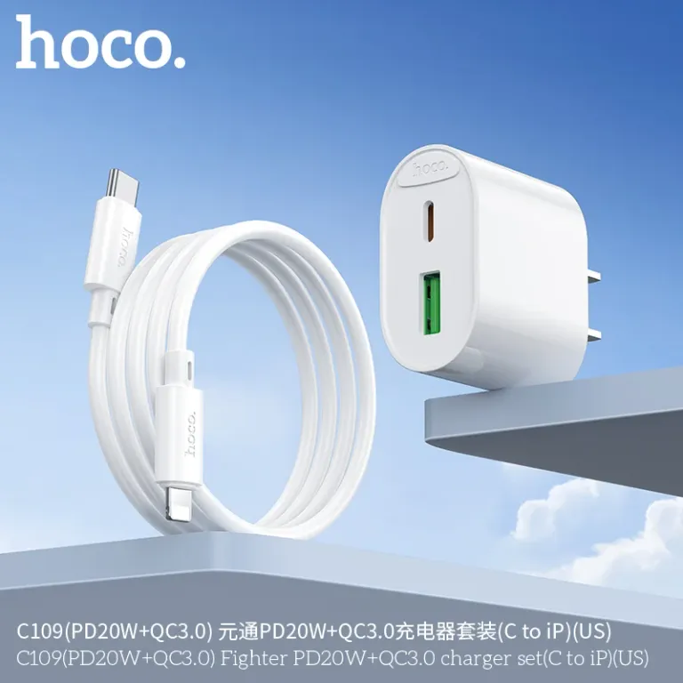 Bộ Sạc Hoco C109 Fighter PD20W + QC3.0 – Sạc Nhanh Đa Năng, Giải Pháp Sạc Hoàn Hảo Cho iPhone Bộ Sạc Hoco C109 Fighter PD20W + QC3.0 – Sạc Nhanh Đa Năng, Giải Pháp Sạc Hoàn Hảo Cho iPhone - Ảnh 9