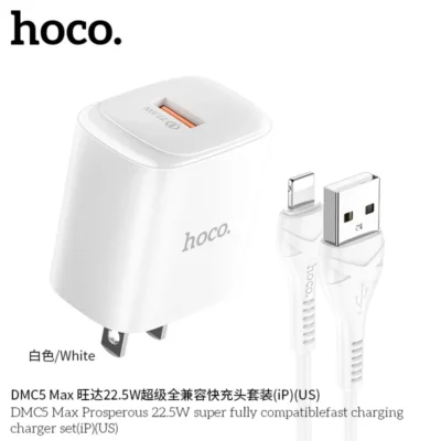 Sỉ Bộ Sạc Nhanh Hoco DMC5 Max 22.5W (IP) – Hiệu Suất Cao, Giá Tận Gốc Sỉ Bộ Sạc Nhanh Hoco DMC5 Max 22.5W (IP) – Hiệu Suất Cao, Giá Tận Gốc - Ảnh 3