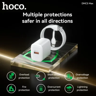 Sỉ Bộ Sạc Nhanh Hoco DMC5 Max 22.5W (IP) – Hiệu Suất Cao, Giá Tận Gốc Sỉ Bộ Sạc Nhanh Hoco DMC5 Max 22.5W (IP) – Hiệu Suất Cao, Giá Tận Gốc - Ảnh 7