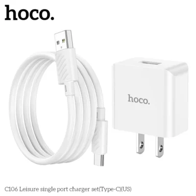 Sỉ Bộ Sạc Hoco C106 Type-C (US) – Nguồn Hàng Phụ Kiện Chính Hãng Giá Tận Gốc - Ảnh 2
