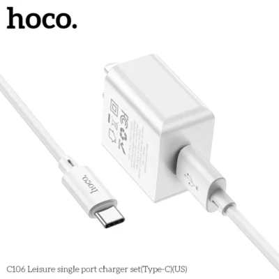 Sỉ Bộ Sạc Hoco C106 Type-C (US) – Nguồn Hàng Phụ Kiện Chính Hãng Giá Tận Gốc - Ảnh 4