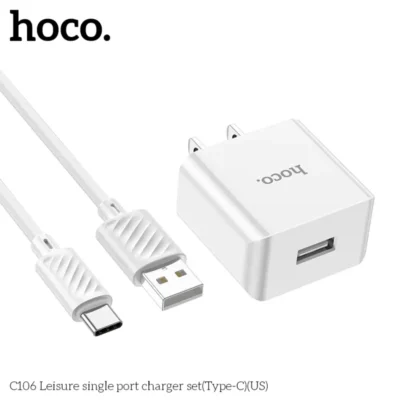Sỉ Bộ Sạc Hoco C106 Type-C (US) – Nguồn Hàng Phụ Kiện Chính Hãng Giá Tận Gốc - Ảnh 5