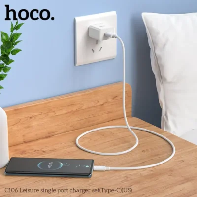 Sỉ Bộ Sạc Hoco C106 Type-C (US) – Nguồn Hàng Phụ Kiện Chính Hãng Giá Tận Gốc - Ảnh 9