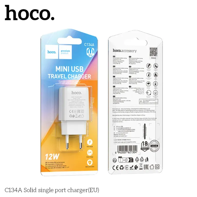 Củ Sạc Hoco C134A Một Cổng – Nhỏ Gọn Củ Sạc Hoco C134A Một Cổng – Nhỏ Gọn - Ảnh 7