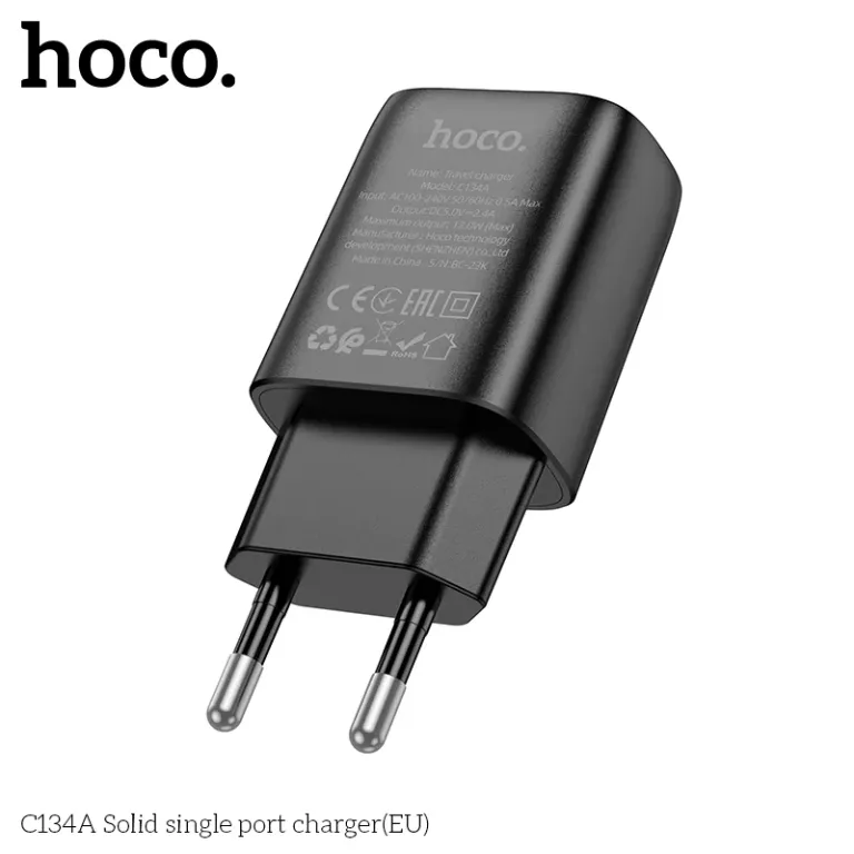 Củ Sạc Hoco C134A Một Cổng – Nhỏ Gọn Củ Sạc Hoco C134A Một Cổng – Nhỏ Gọn - Ảnh 3