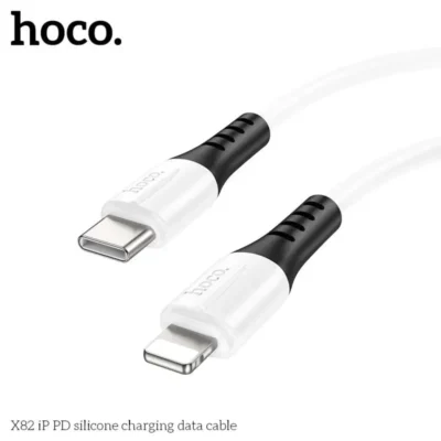 Cáp Sạc Hoco X82 Silicone PD 20W – Siêu Dẻo, Sạc Nhanh, Chống Rối Tuyệt Đối - Ảnh 2