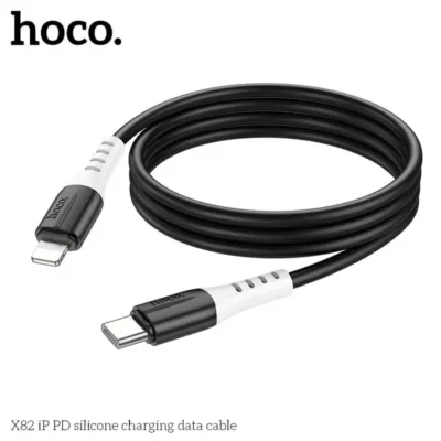 Cáp Sạc Hoco X82 Silicone PD 20W – Siêu Dẻo, Sạc Nhanh, Chống Rối Tuyệt Đối - Ảnh 3