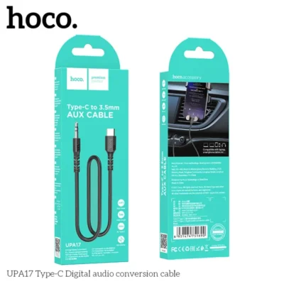 Cáp chuyển đổi âm thanh kỹ thuật số Hoco UPA17 Type-C