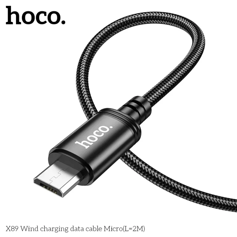 Cáp Sạc Hoco X89 Micro USB 2M – Dây Dù Siêu Bền, Chiều Dài Vượt Trội, Sạc Ổn Định Cáp Sạc Hoco X89 Micro USB 2M – Dây Dù Siêu Bền, Chiều Dài Vượt Trội, Sạc Ổn Định - Ảnh 6