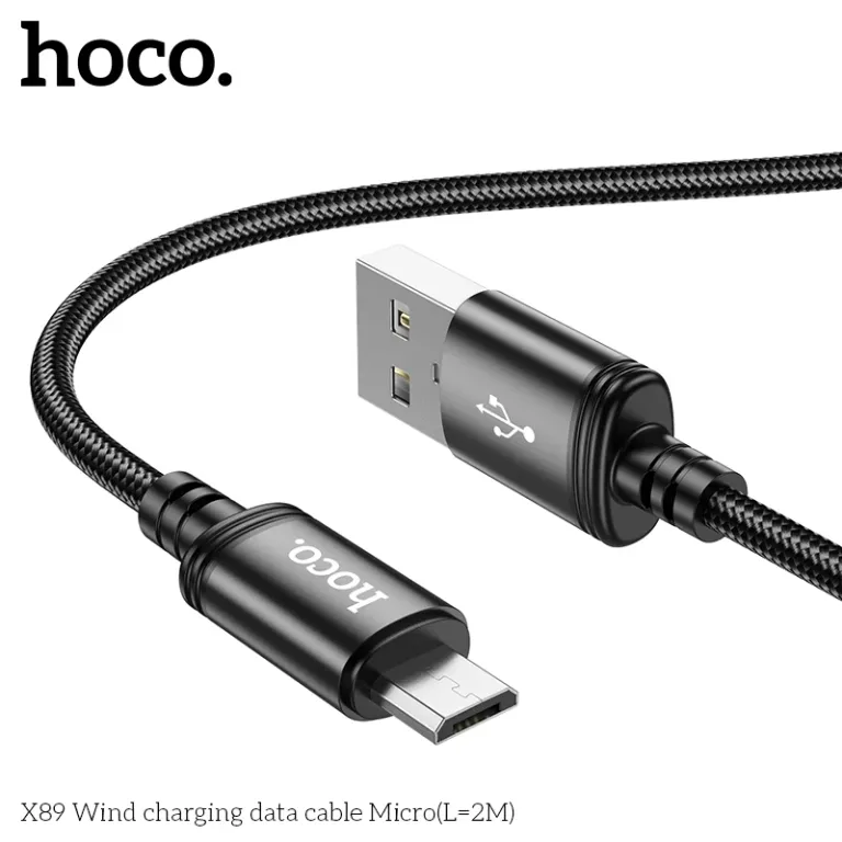 Cáp Sạc Hoco X89 Micro USB 2M – Dây Dù Siêu Bền, Chiều Dài Vượt Trội, Sạc Ổn Định Cáp Sạc Hoco X89 Micro USB 2M – Dây Dù Siêu Bền, Chiều Dài Vượt Trội, Sạc Ổn Định - Ảnh 7