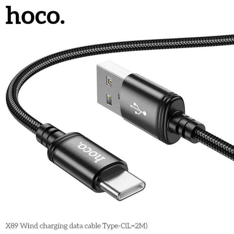 Cáp Sạc Hoco X89 Type-C 2M – Dây Dù Siêu Bền Cáp Sạc Hoco X89 Type-C 2M – Dây Dù Siêu Bền - Ảnh 8