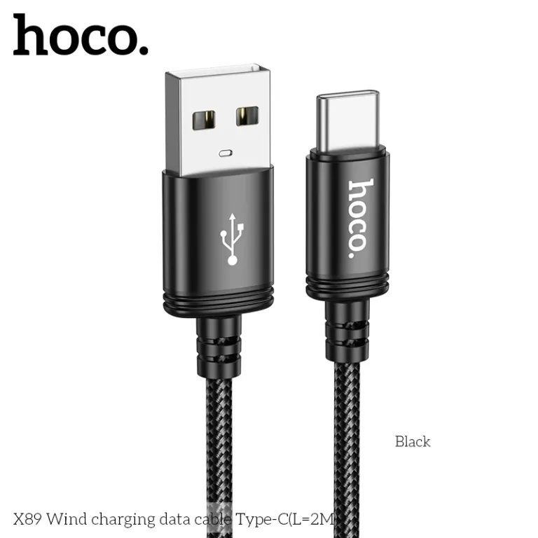 Cáp Sạc Hoco X89 Type-C 2M – Dây Dù Siêu Bền Cáp Sạc Hoco X89 Type-C 2M – Dây Dù Siêu Bền - Ảnh 9