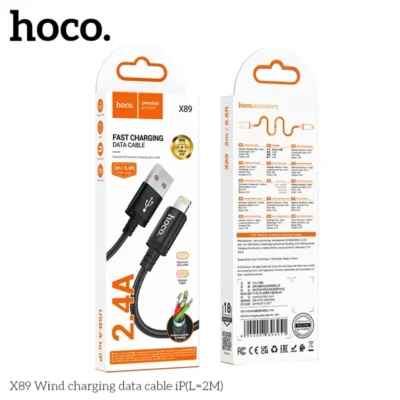 Cáp dữ liệu sạc Hoco X89 iP(L=2M)