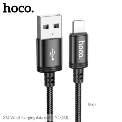 Cáp Sạc Hoco X89 iPhone 2M – Dây Dù Siêu Bền, Chiều Dài Vượt Trội - Ảnh 8