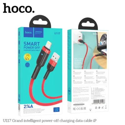 Cáp Sạc Tự Ngắt Hoco U117 iPhone – Sạc Nhanh, Thông Minh, Giải Pháp Chống Chai Pin Hoàn Hảo - Ảnh 3