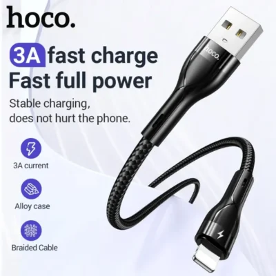 Cáp Sạc Hoco DMX4 iP 1M – Cáp Lightning Bọc Dù Cáp Sạc Hoco DMX4 iP 1M – Cáp Lightning Bọc Dù - Ảnh 5