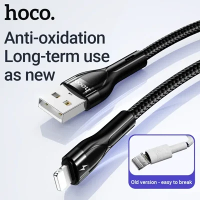 Cáp Sạc Hoco DMX4 iP 1M – Cáp Lightning Bọc Dù Cáp Sạc Hoco DMX4 iP 1M – Cáp Lightning Bọc Dù - Ảnh 6