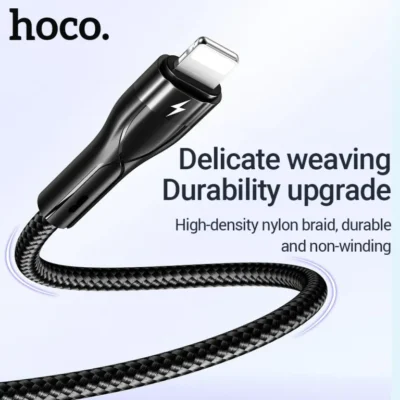 Cáp Sạc Hoco DMX4 iP 1M – Cáp Lightning Bọc Dù Cáp Sạc Hoco DMX4 iP 1M – Cáp Lightning Bọc Dù - Ảnh 7