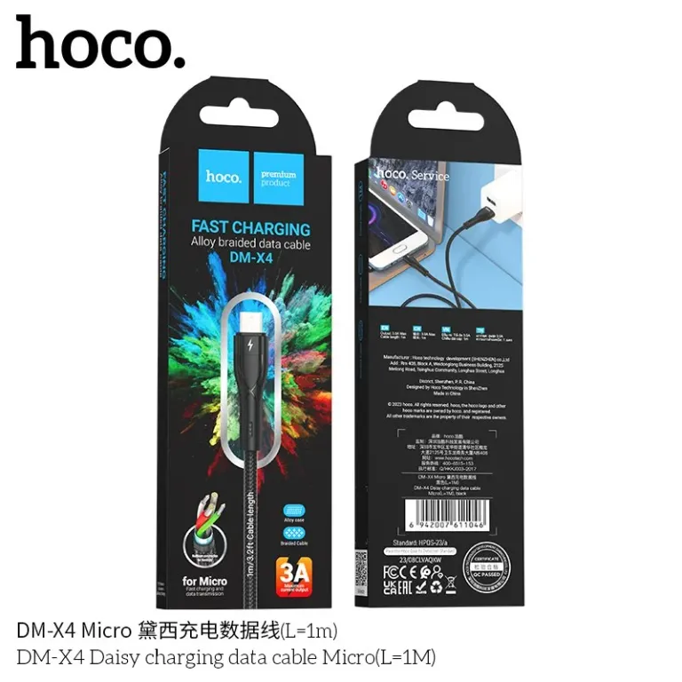 Cáp sạc Hoco MICRO DMX4 (1m)