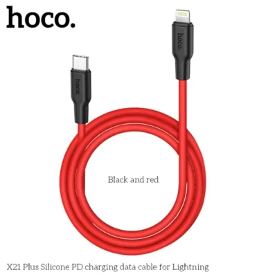 Cáp sạc Hoco X21 Plus Silicone PD cho Lightning – Siêu Dẻo, Siêu Bền - Ảnh 5