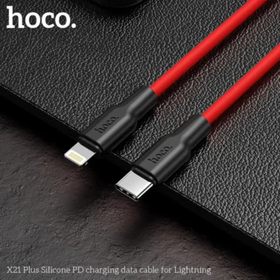 Cáp sạc Hoco X21 Plus Silicone PD cho Lightning – Siêu Dẻo, Siêu Bền - Ảnh 7