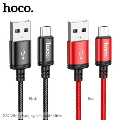 Cáp sạc Hoco X89 Micro – Bọc Dù Siêu Bền - Ảnh 6