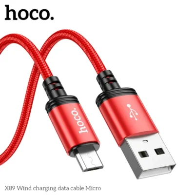 Cáp sạc Hoco X89 Micro – Bọc Dù Siêu Bền - Ảnh 10