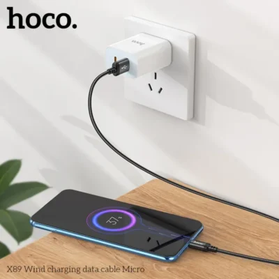 Cáp sạc Hoco X89 Micro – Bọc Dù Siêu Bền - Ảnh 12