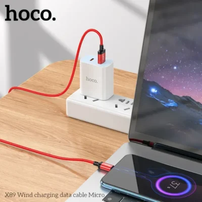 Cáp sạc Hoco X89 Micro – Bọc Dù Siêu Bền - Ảnh 2