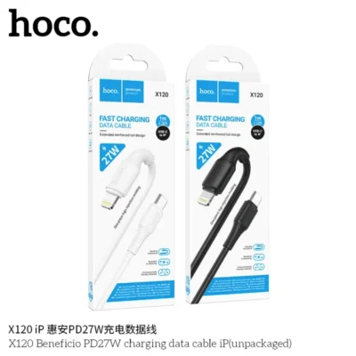 Cáp sạc dữ liệu Hoco X120 Beneficio PD27W iP