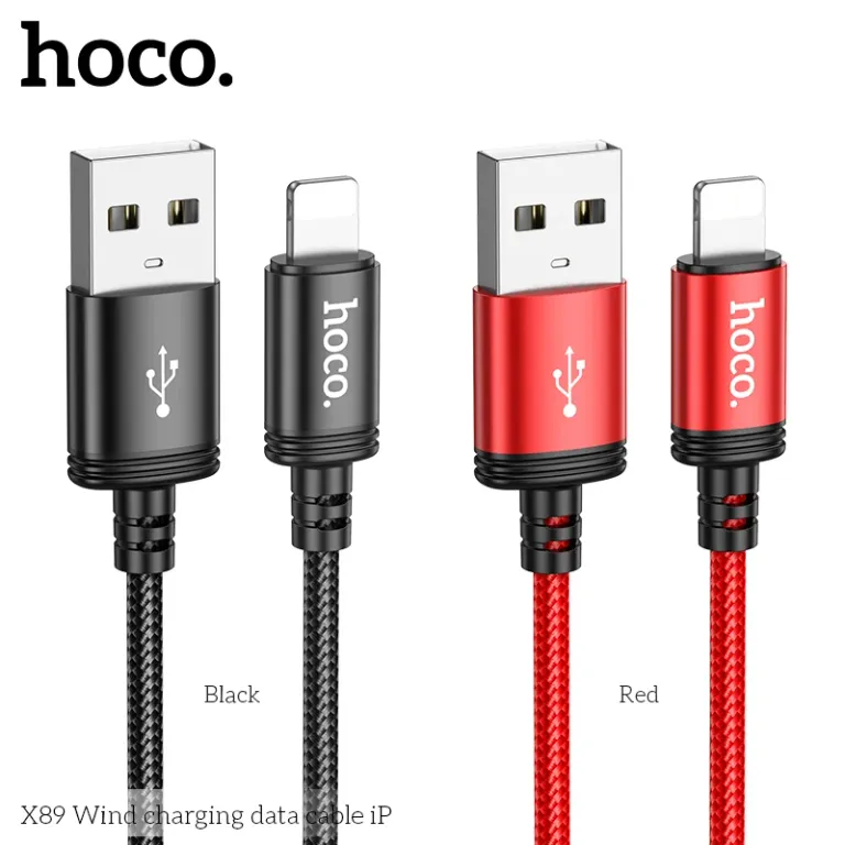Cáp Sạc Hoco X89 iPhone (Lightning) – Dây Dù Siêu Bền Cáp Sạc Hoco X89 iPhone (Lightning) – Dây Dù Siêu Bền - Ảnh 5