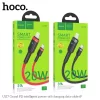 Cáp sạc nhanh tự ngắt thông minh Hoco U117 Type-C to IP