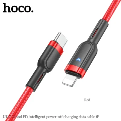 Cáp sạc nhanh tự ngắt thông minh Hoco U117 Type-C to IP Cáp sạc nhanh tự ngắt thông minh Hoco U117 Type-C to IP - Ảnh 3
