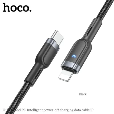 Cáp sạc nhanh tự ngắt thông minh Hoco U117 Type-C to IP Cáp sạc nhanh tự ngắt thông minh Hoco U117 Type-C to IP - Ảnh 4